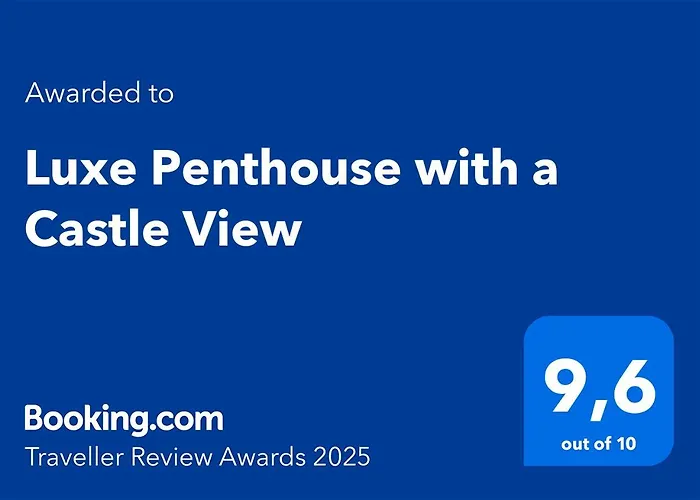 Luxe Penthouse With A Castle View Apartamento *